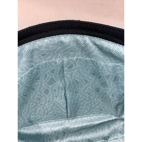 The Sak Indio Black Vintage Finish Leather Hobo Boho Shoulder Bag‎ Charm Braided - Picture 12 of 15